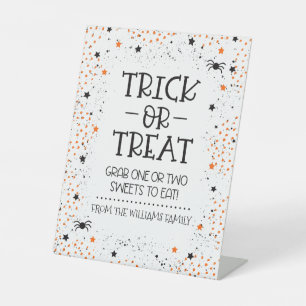 Panneau de la table de la fête d'Halloween ou de t