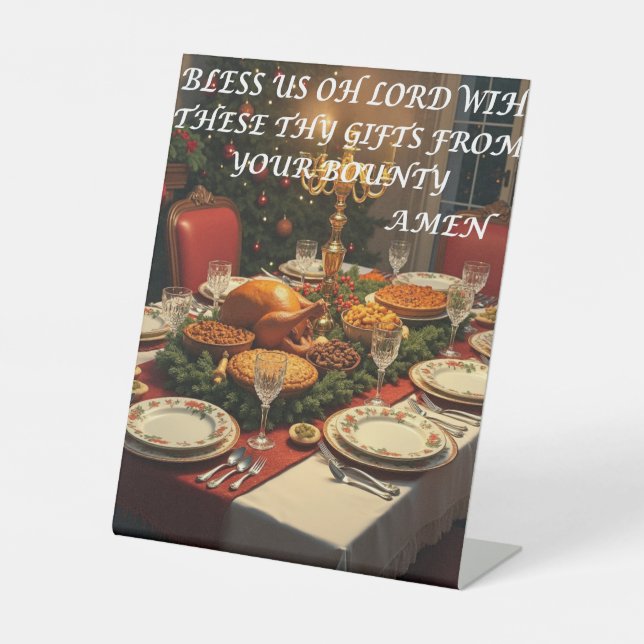 Panneau de la table de prière de Noël (Recto)