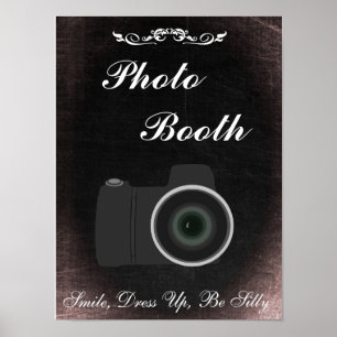 Panneau de mariage pour photobooth, style tableau 