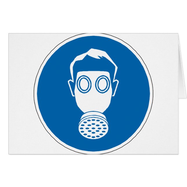 Panneau de masque à gaz (Devant horizontal)