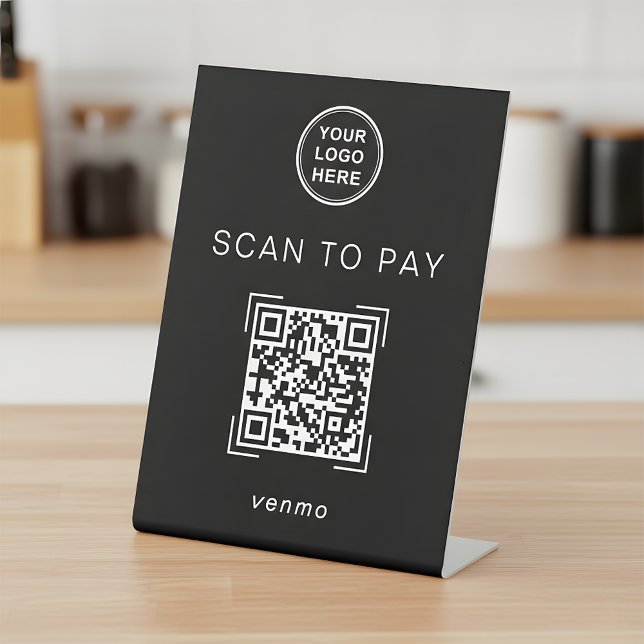 Panneau de paiement moderne par code QR pour les p (Créateur téléchargé)