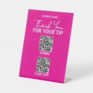 Panneau de paiement par QR code sans contact pour