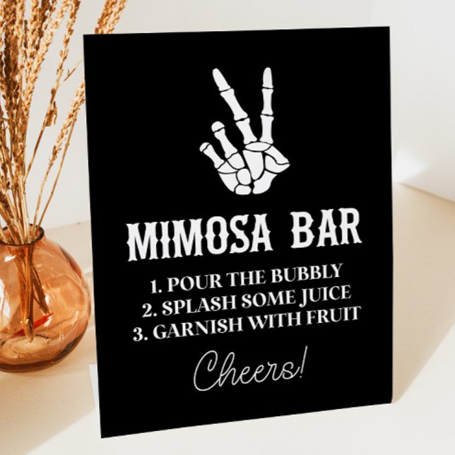 Panneau de Paix Jusqu'à la mort Do Us Party Mimosa (Créateur téléchargé)