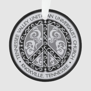 Panneau de Paix TVUC Miroir de voiture suspendu