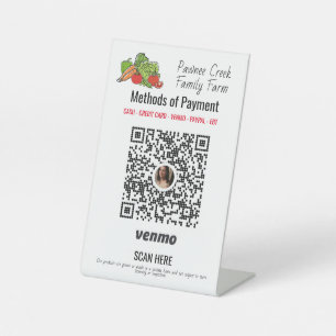 Panneau de paye personnalisée Venmo  Marché des ag