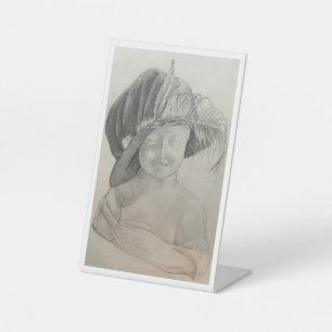 Panneau de piédestal Da Vinci, 4" X 6"