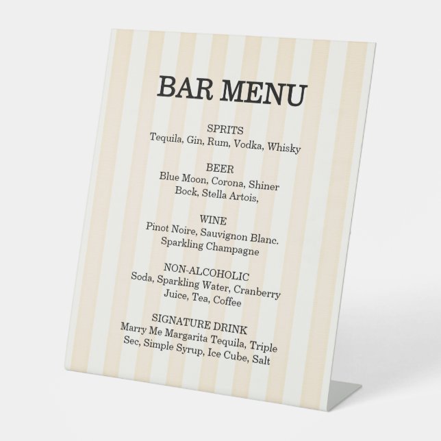 Panneau de piédestal de mariage La Dolce Vita (Recto)