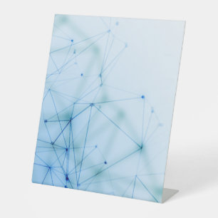 Panneau de piédestal en plastique 10"X12"