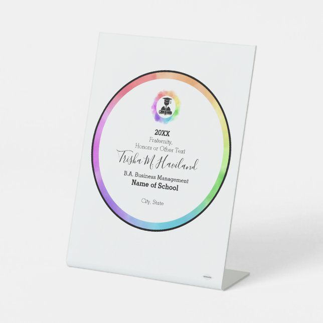 Panneau de piédestal HAMbWG (Recto)