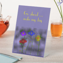 Panneau de piédestal "Inspire Me"