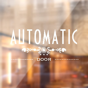 Panneau de porte automatique,