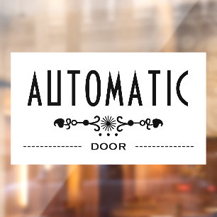 Panneau de porte automatique,