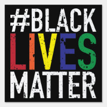 Panneau de protestation gay BLM LGBTQ Black Lives 