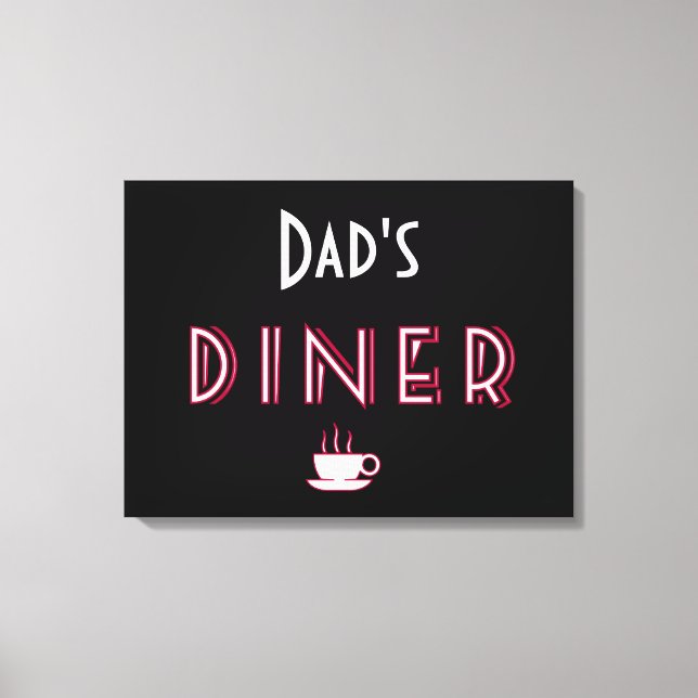Panneau de repas Art déco de papa (Recto)