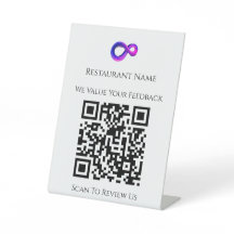 Panneau de révision de rétroaction client QR