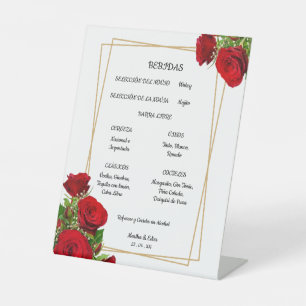 Panneau de sélection de menu de bar de table de ro