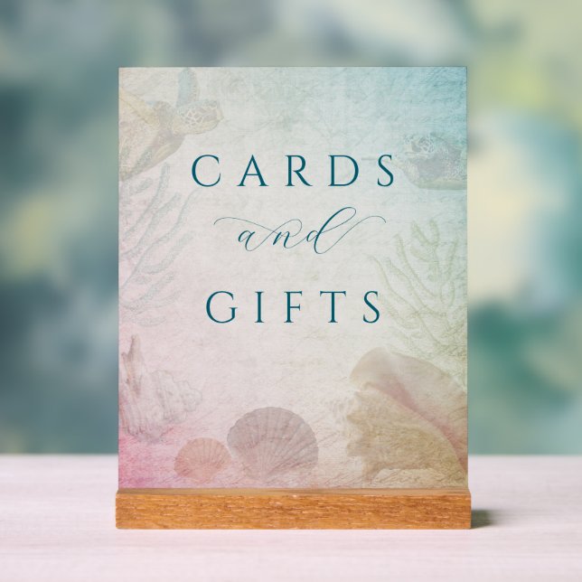 Panneau de signalisation en acrylique pour cadeau  (Neutre)