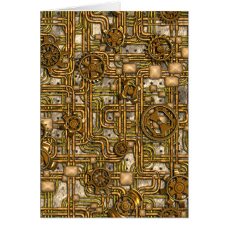 Panneau de Steampunk - Équipements et tuyaux - Lai