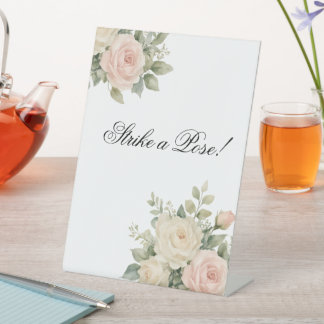 Panneau de table minimaliste pour mariage au eucal
