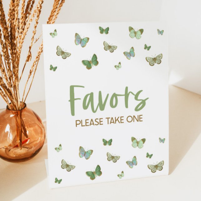 Panneau de table pour les cadeaux de fête Papillon (Créateur téléchargé)