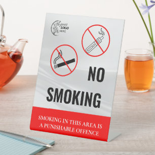 Panneau de table simple Non-Fumeur