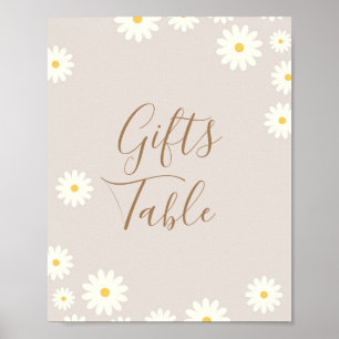 Panneau de tableau Cadeaux de Baby showers floraux