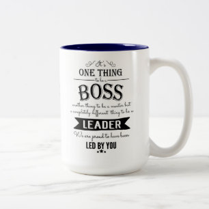Panneau de tableau de bord BOSS Mug personnalisé 