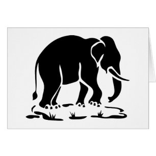 Panneau de trekking des éléphants asiatiques devan