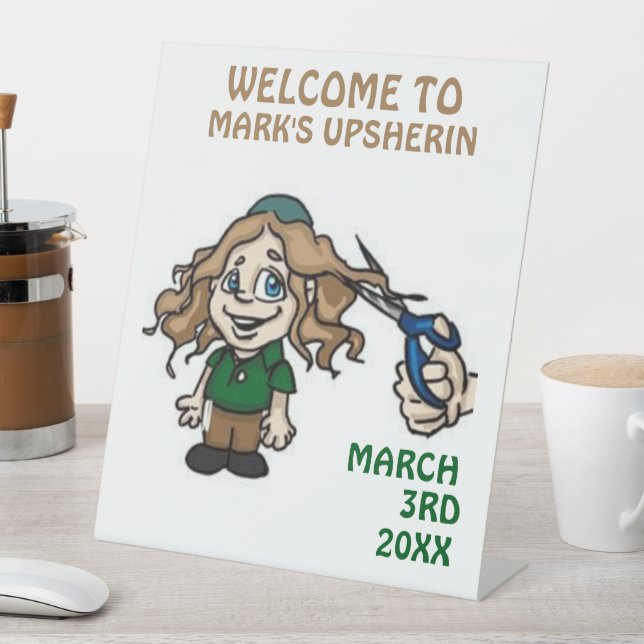 Panneau de vaisselle pour fête artisanale (In SItu)