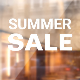 Panneau de vente d'été