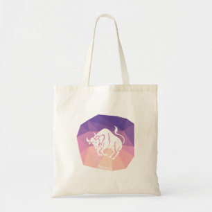 Panneau de zodiaque Taurus sac fourre-tout moderne