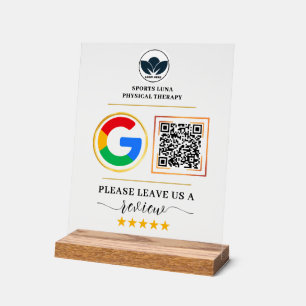 Panneau d'évaluation professionnelle - Code QR per