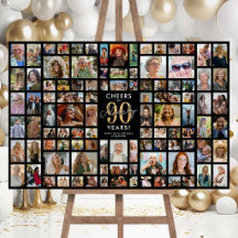 Panneau d'hommage pour 90e anniversaire Timeless B