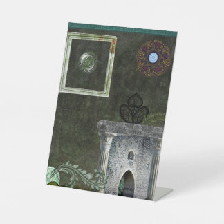 Panneau du piédestal