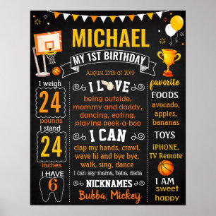 Panneau du tableau de bord de la fête d'anniversai