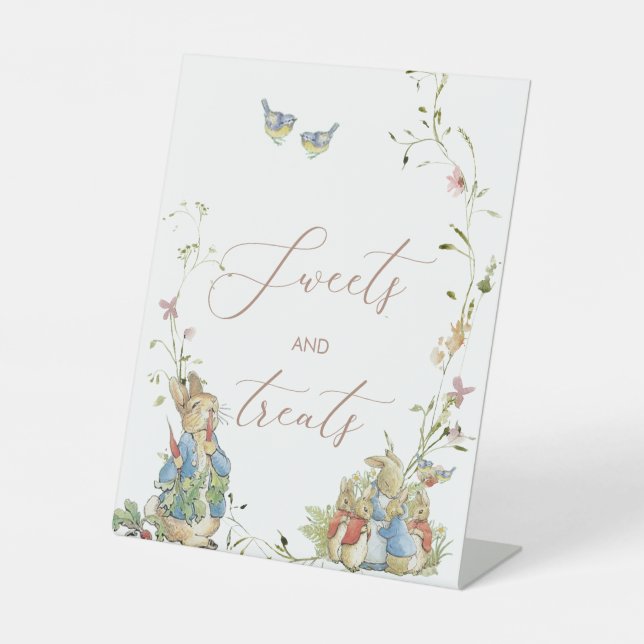 Panneau Elégant Fleur sauvage Peter Pedestal (Recto)