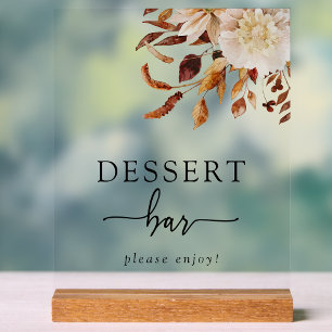 Panneau en acrylique Dessert Bar