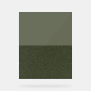Panneau en acrylique Moss Green Duo - Personnalisa