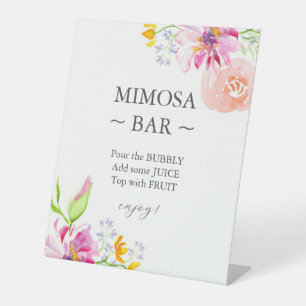 Panneau Fleur sauvage coloré Fête des mariées Mimo