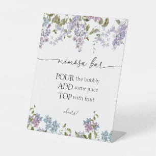 Panneau Lavande et Lilacs Mimosa