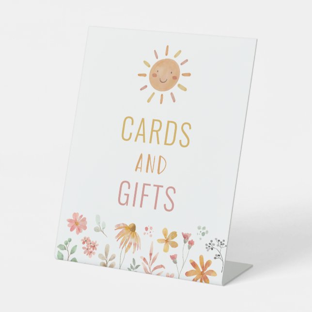Panneau Little Sunshine Fête d'anniversaire Cartes (Recto)