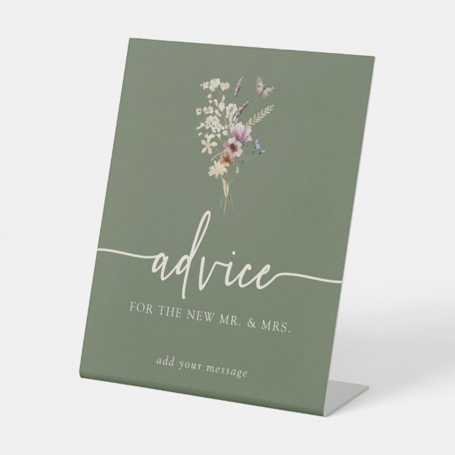Panneau Mariage Floral Advice (Recto)