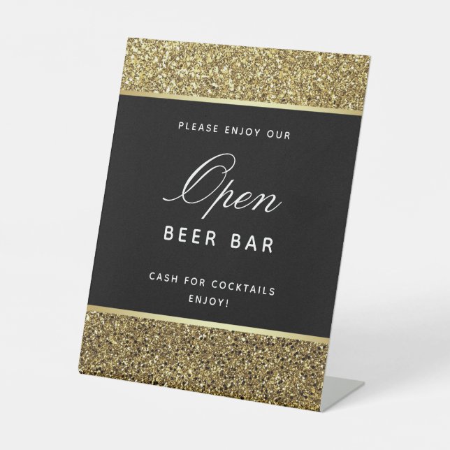 Panneau Mariage or à barre ouverte (Recto)