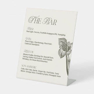 Panneau Menu Barre