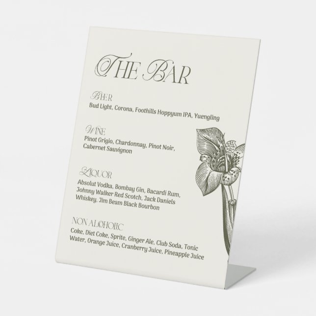 Panneau Menu Barre (Recto)
