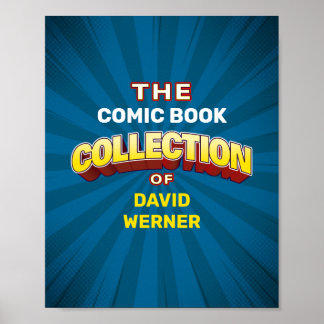 Panneau ou affiche du collecteur personnalisé