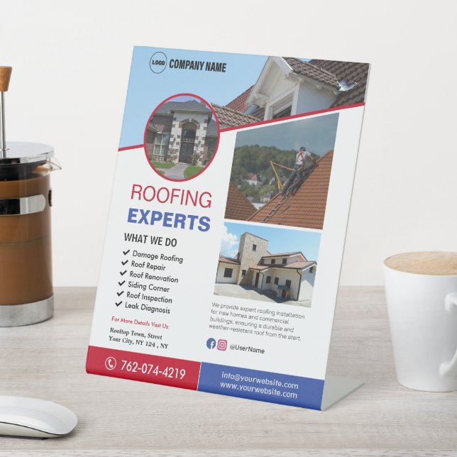 Panneau Pedestal personnalisé des services de couv (In SItu)