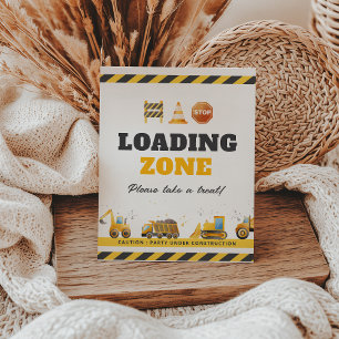 Panneau personnalisé d'anniversaire de constructio