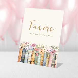 Panneau pour les favoris de Floral Books