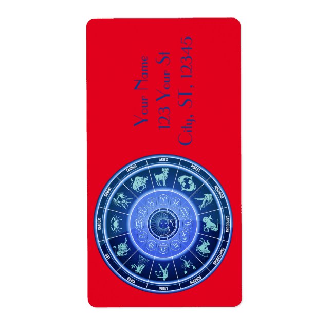 Panneau solaire Zodiac Calendrier Astrologie Thund (Devant)